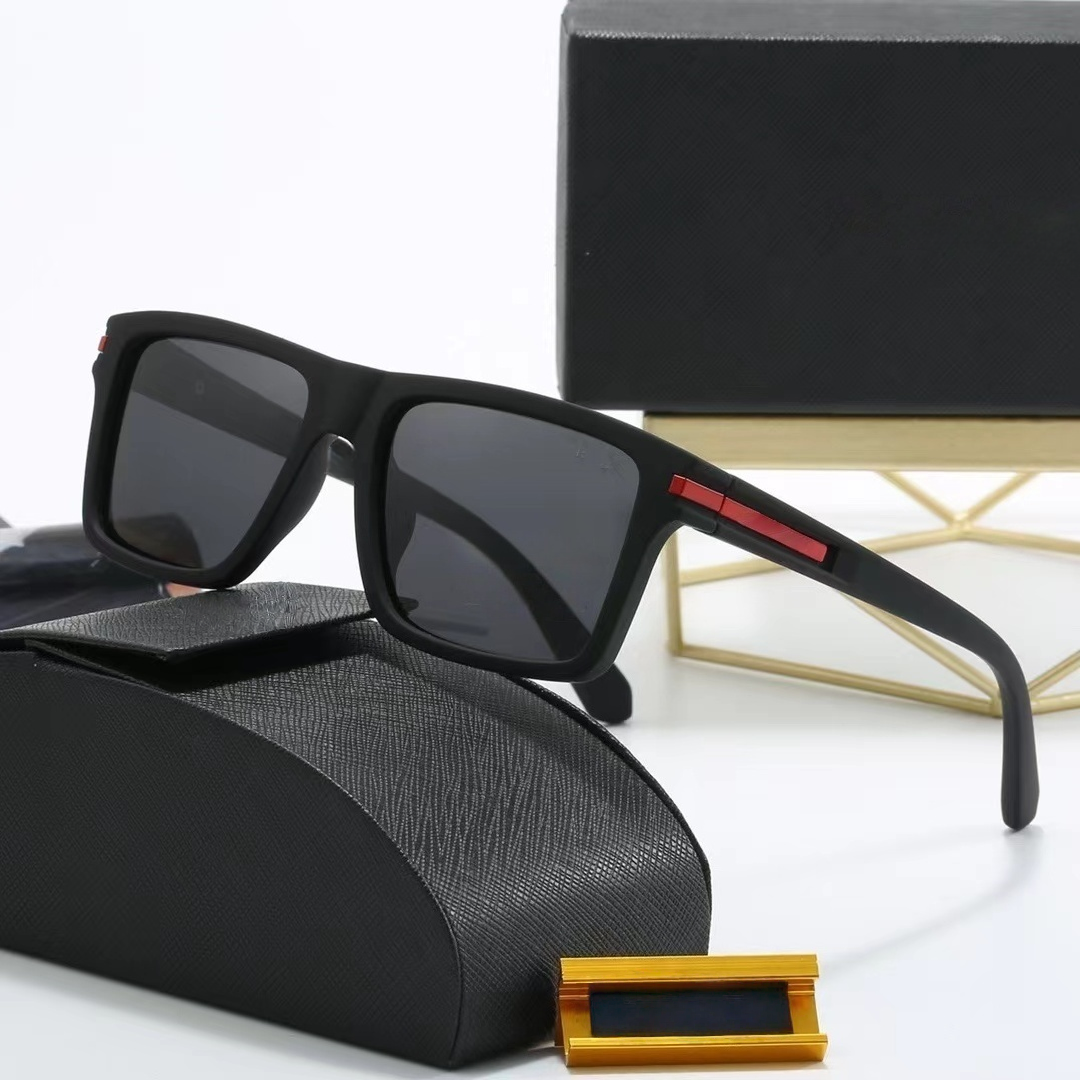 T588-1053 New sunglasses, blackout sunglasses, square frame