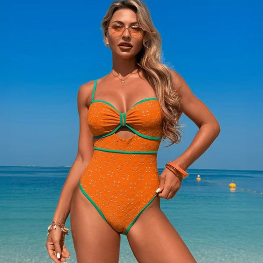 T588-158 Women's swimsuit one-piece high-end feel
