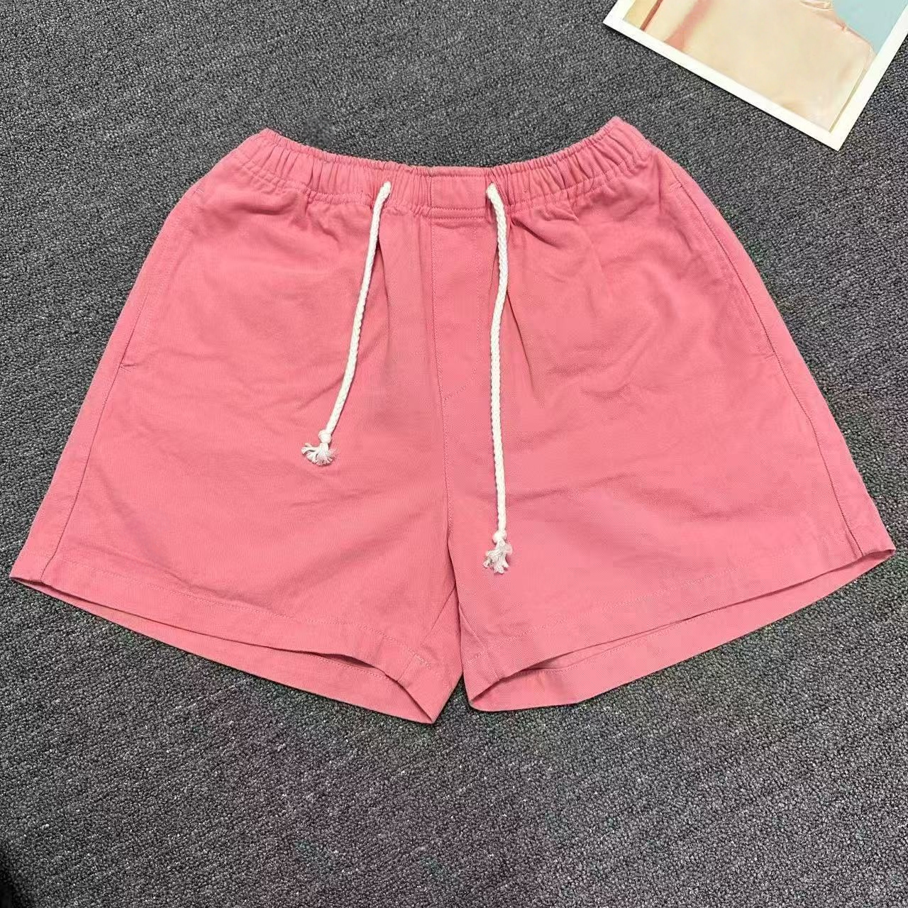 T588-1112 Summer shorts fresh and versatile drawstring casual