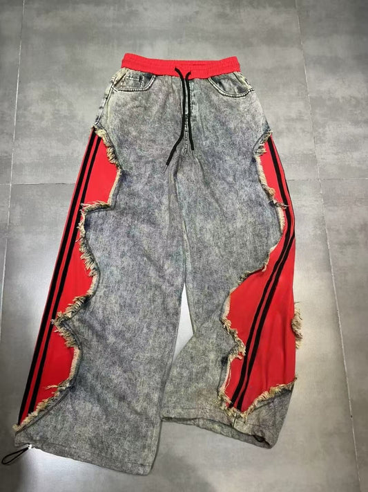 T588-1197  Sports loose casual wide leg pants