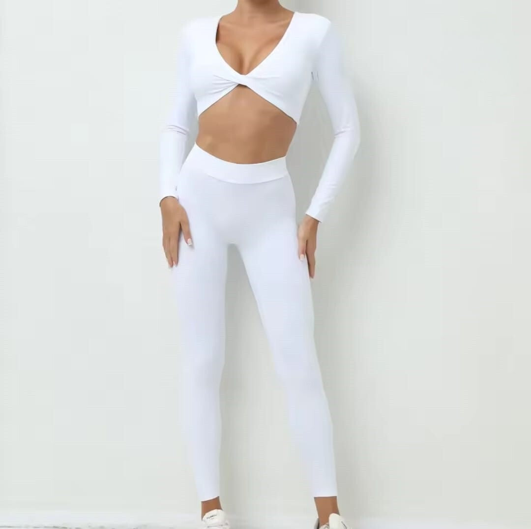 T588-921  Fitness new quick drying women's suit