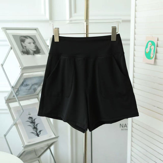T588-1130 Women's fitness exercise quick drying breathable high waisted shorts