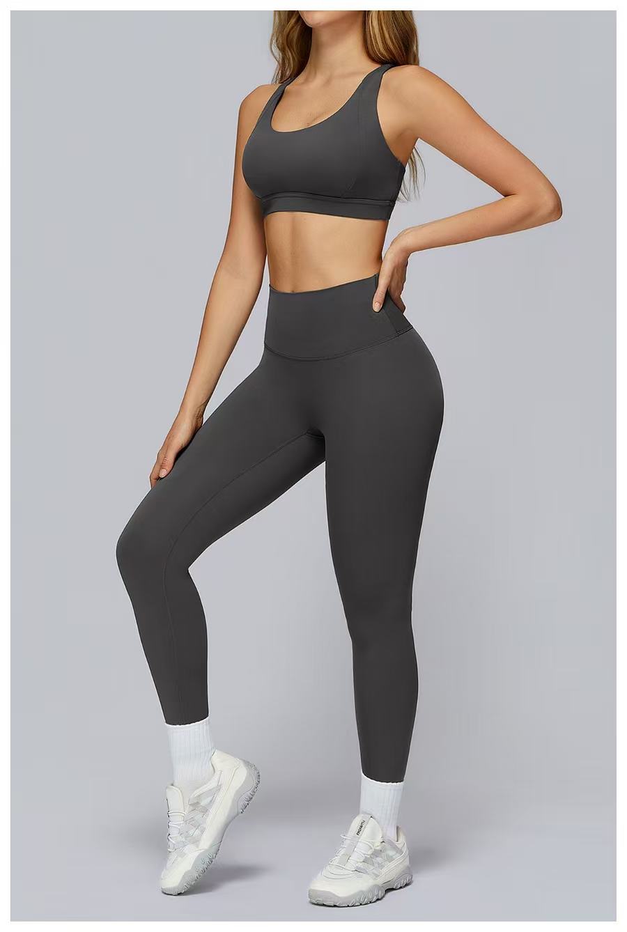 T588-899 Women's sports yoga suit set