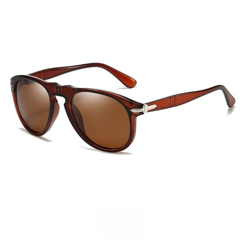T588-1105 New male and female pilot sunglasses and sunglasses