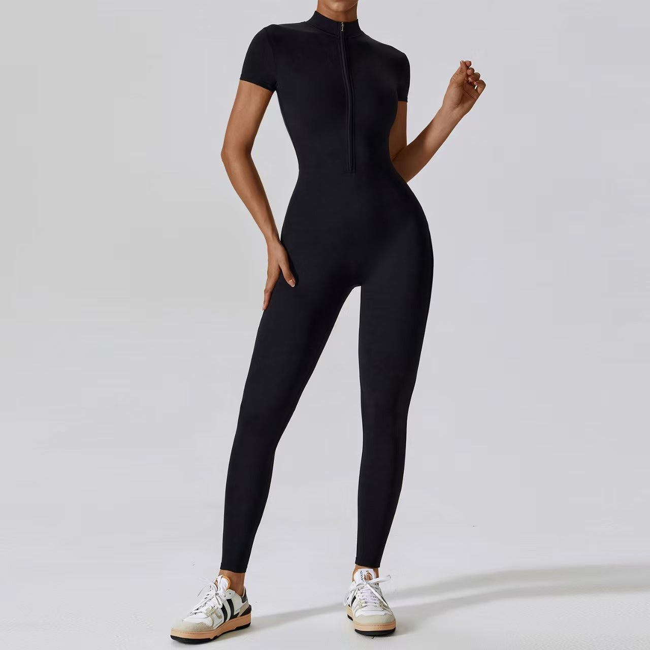 T588-918  Leisure exercise yoga suit fitness jumpsuit