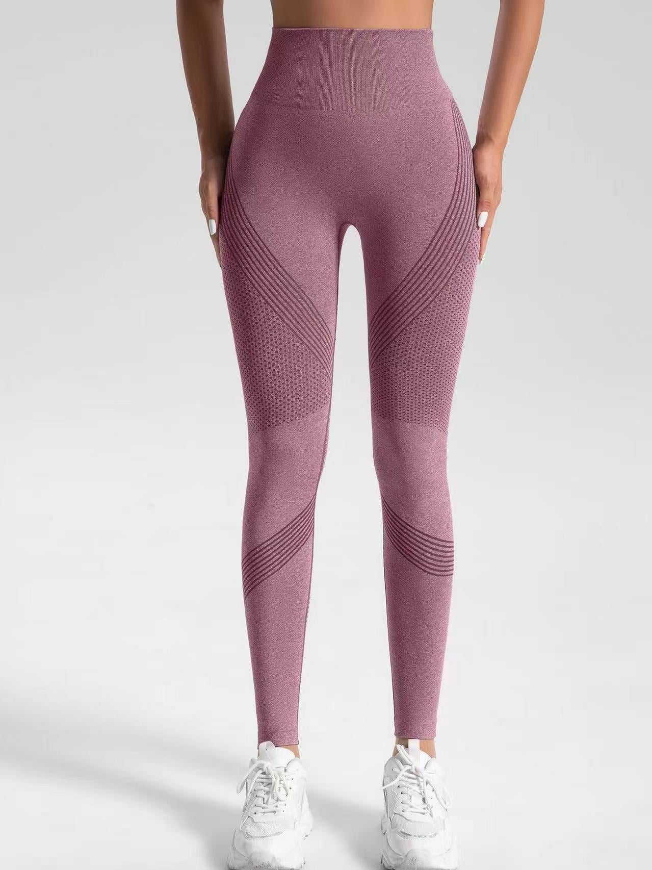 T588-1076 Summer Knitted Yoga Clothes, Sports Pants, Yoga Speed Drying