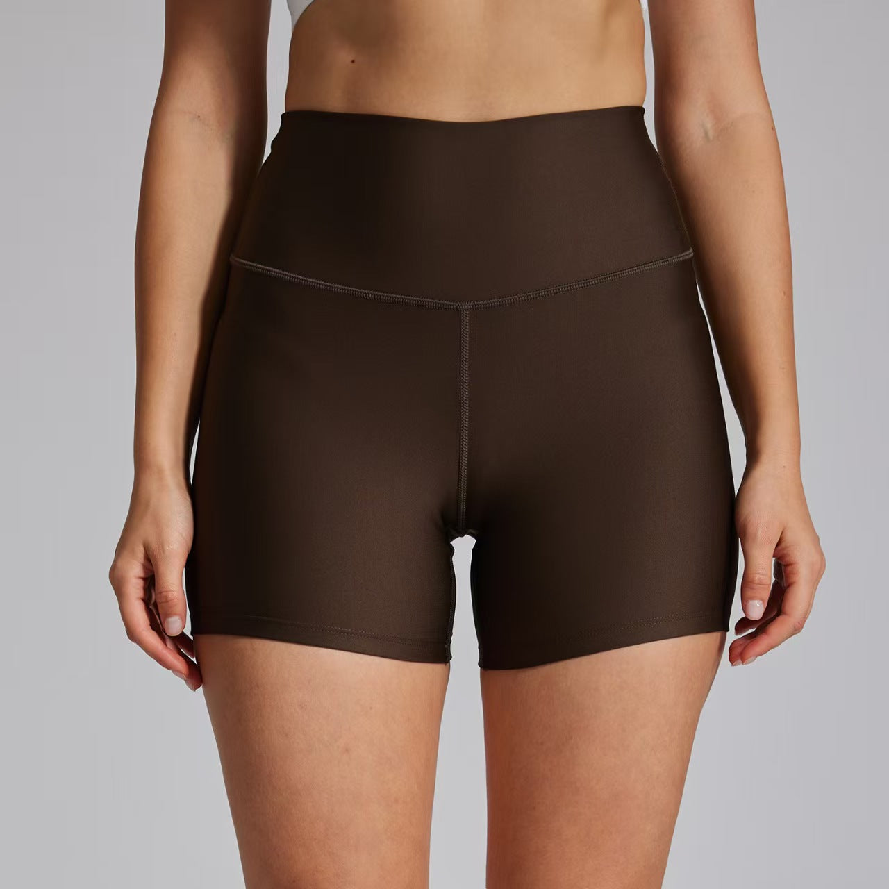 T588-1135 Yoga pants, high waisted, hip lifting, quick drying, tight fitting fitness pants