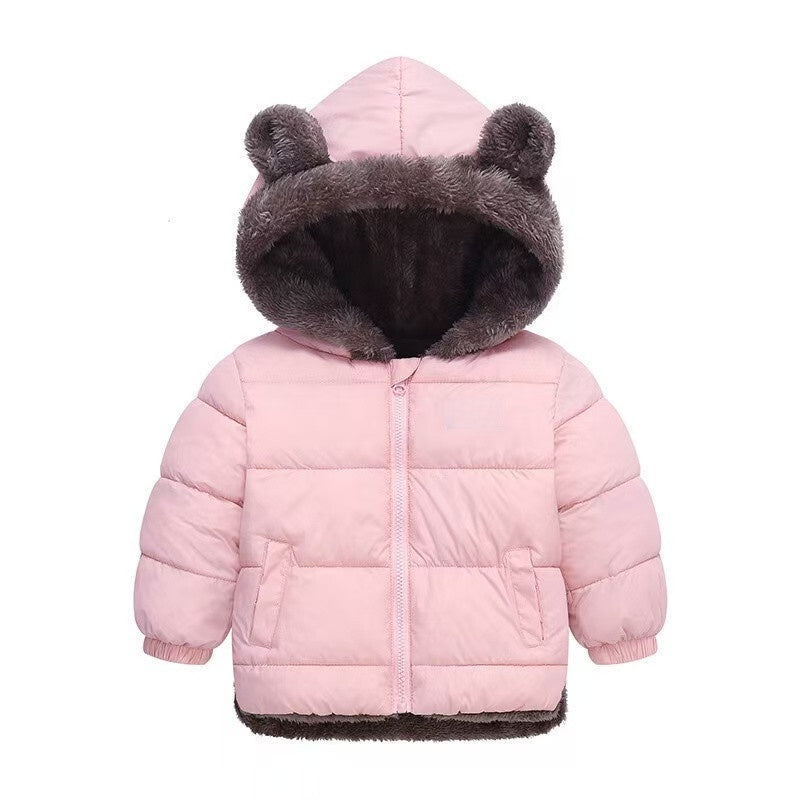 T588-813 Children's lamb wool cotton coat jacket
