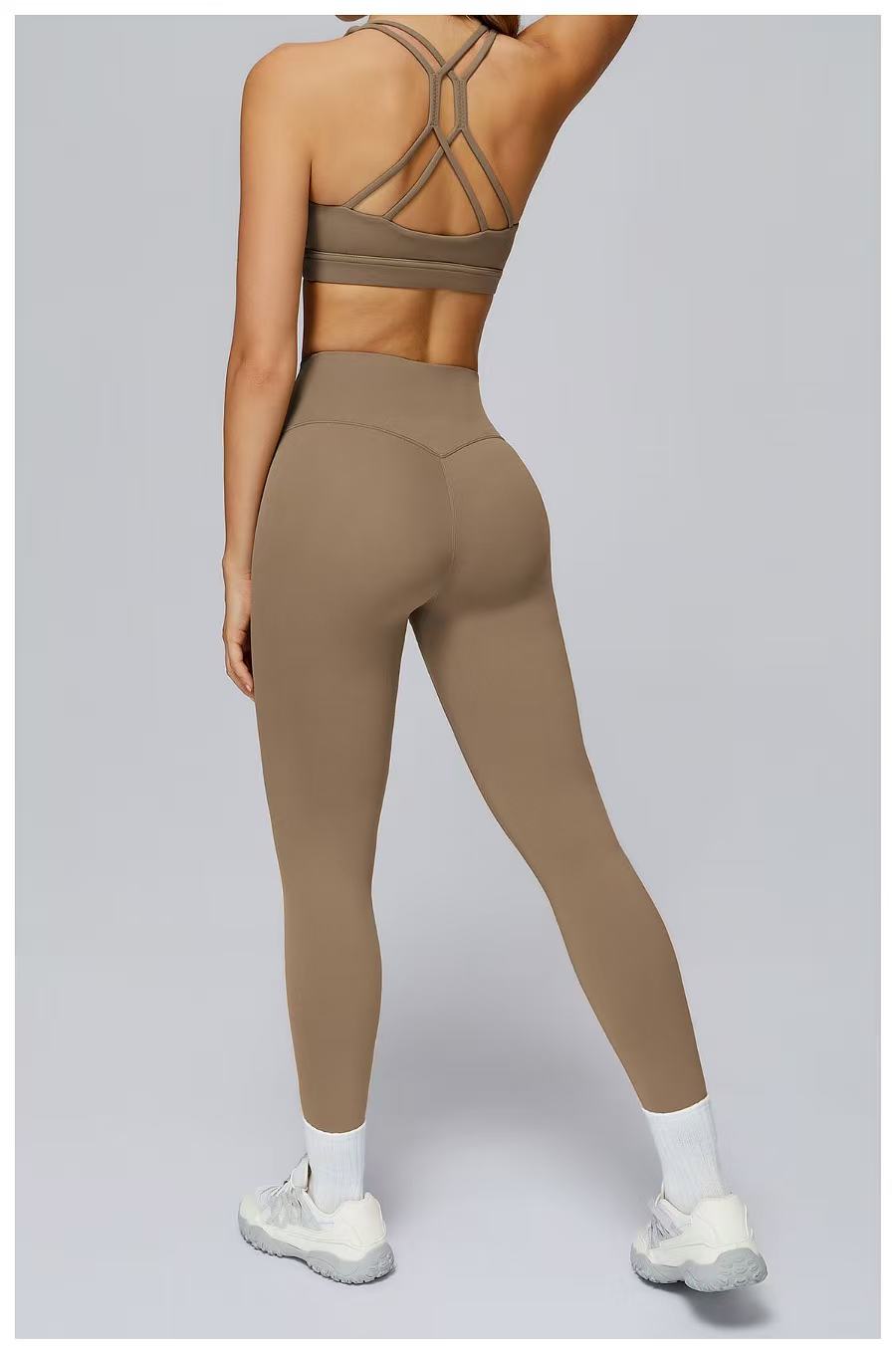 T588-899 Women's sports yoga suit set